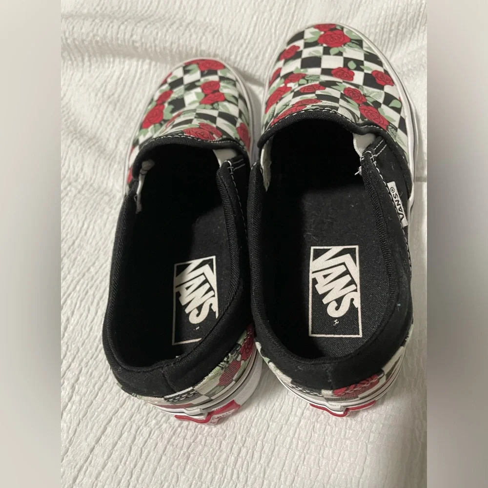 Vans slip-on red roses - Picture 6 of 7